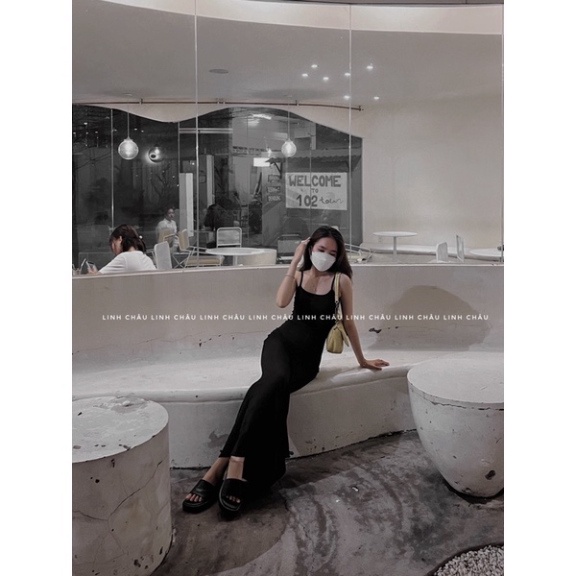 (ẢNH THẬT) ĐẦM BODY HAI DÂY ĐUÔI CÁ DÀI