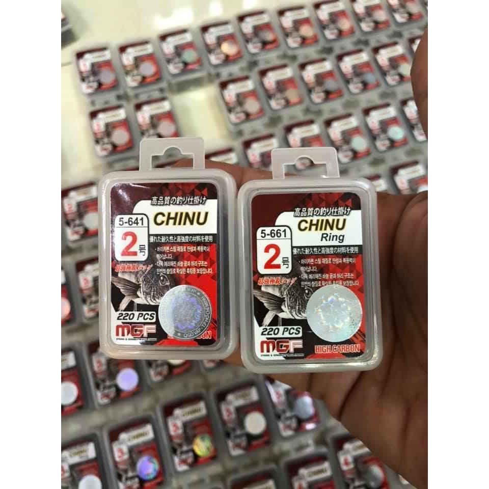 LƯỠI CÂU CÁ CHINU RING MGF CAO CẤP