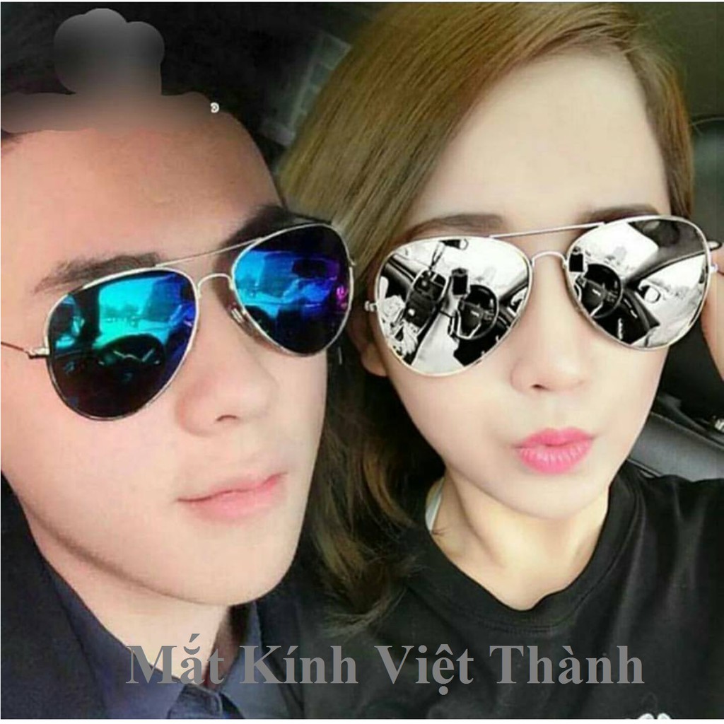 kính mát nam nữ thủy tinh cao cấp mắt kính chống nắng đẹp giọt lệ thời trang CHỌN MÀU