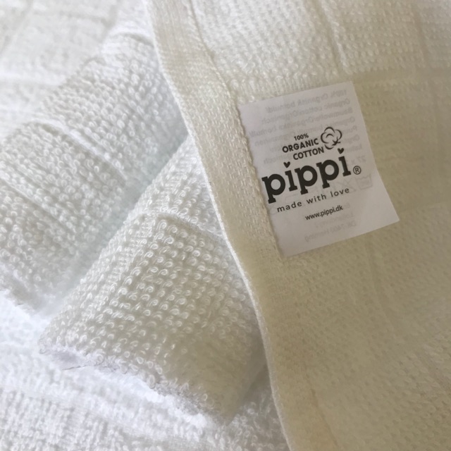 Khăn mặt ORGANIC PIPPI cho bé 28x28cm