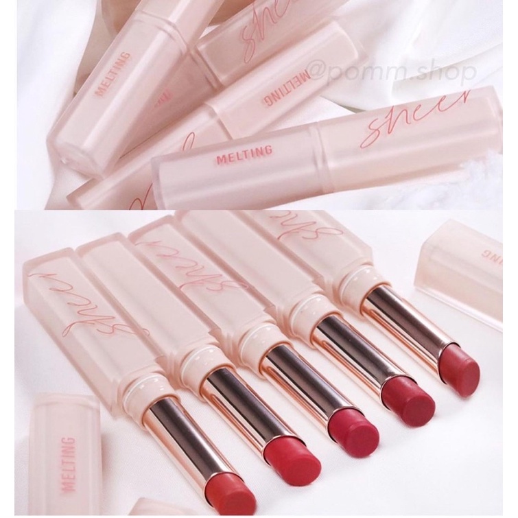 SON THỎI CLIO LÌ MỊN MƯỢT MELTING SHEER MATTE BALM SALE 70%