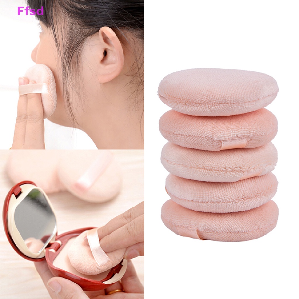 {Ffsd} Set 5 Mút Trang Điểm Mềm Mại Chất Lượng Cao