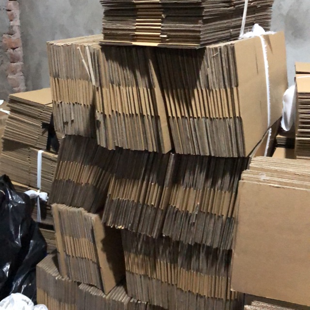 30x15x5 Hộp carton đóng hàng giá xưởng - Combo 20 hộp