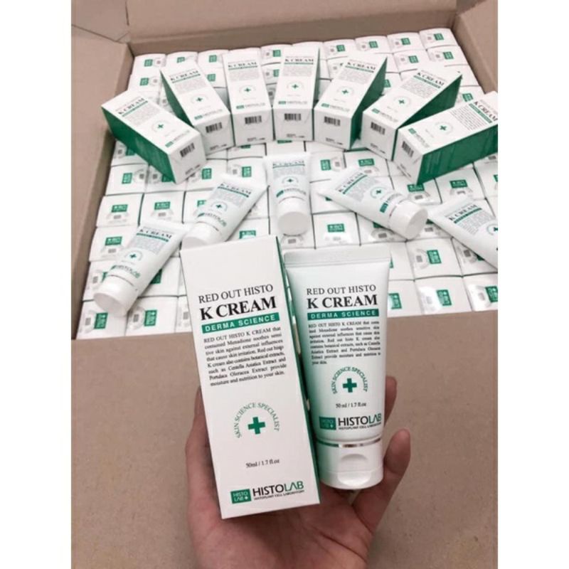 Kem dưỡng ẩm tái tạo phục hồi da sau lader K Cream Histolab ,dành cho da khô,da nhạy cảm