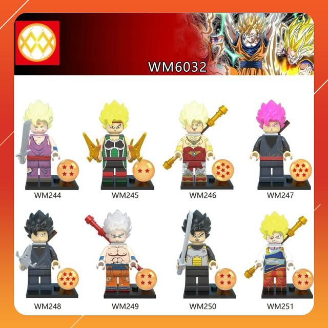 Đồ Chơi Minifigures Các Nhân Vật Trong Phim 7 Viên Ngọc Rồng Mới Nhất - Dragon Ball Goku WM6032