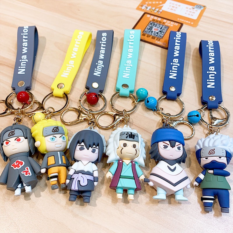 Móc Khóa Hình Nhân Vật Anime Naruto Dễ Thương