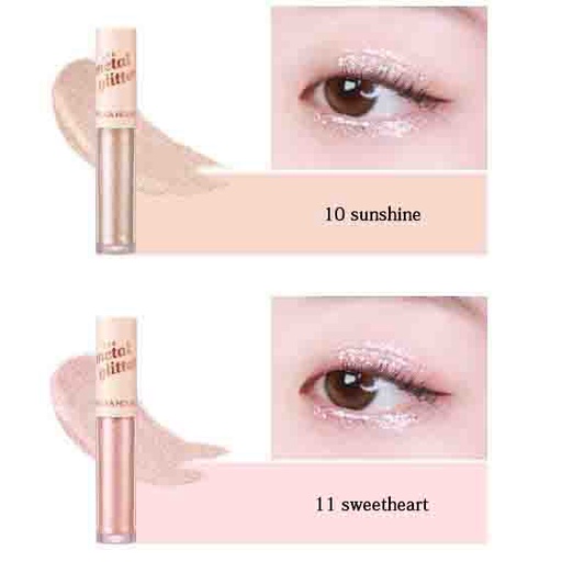 HOLIKAHOLIKA Eye Metal Glitter 9 Colors / Korea cosmetic