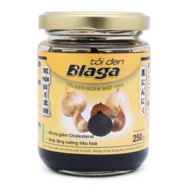 Tỏi Đen Blaga Ngâm Mật Ong (250g) + Tỏi Đen Blaga Hộp (500g)