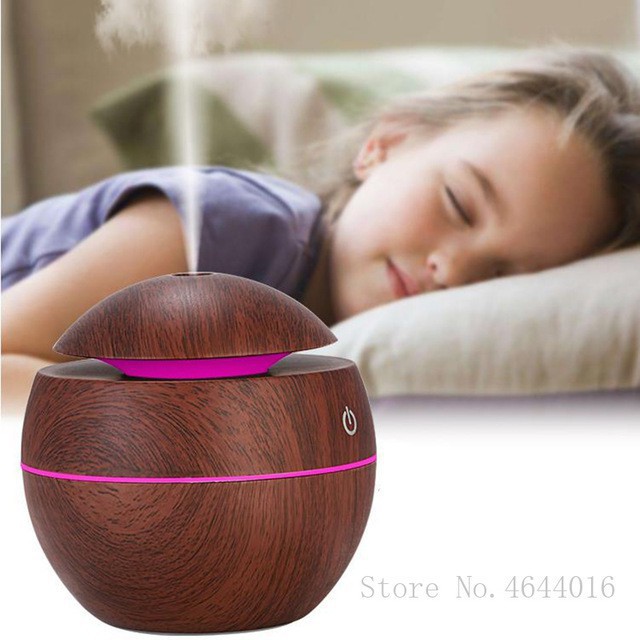 Xả kho -  Máy khuếch tán tinh dầu,  Phun Sương Vân Gỗ - Coconut Humidifier