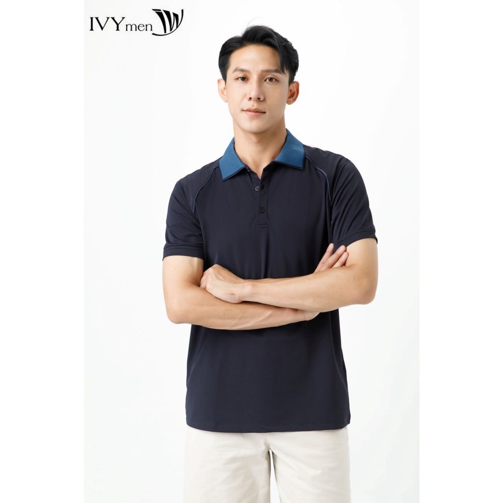 Áo Polo phối viền cổ IVY moda MS 57E3349