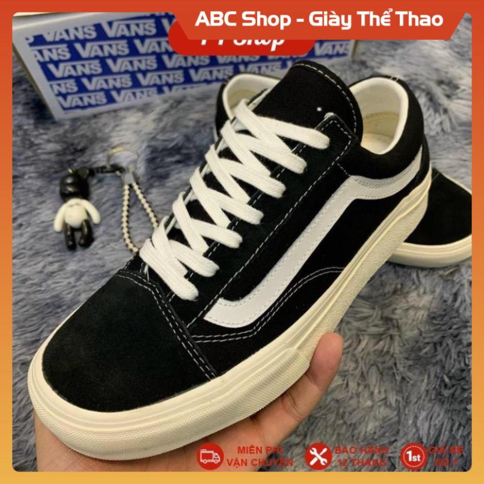 [FreeShip] [Hàng Xịn] Giày Van Sneaker, Giầy Vans đen trắng Vault Hót Nhất
