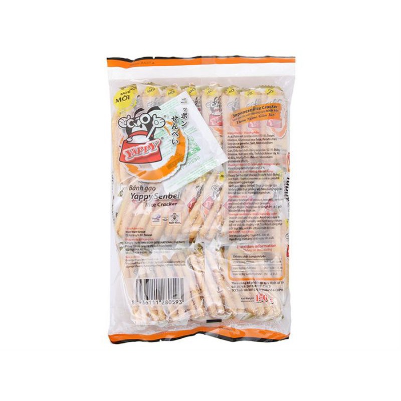 Bánh Gạo YAPPY SENBEI 150g Vị Mặn