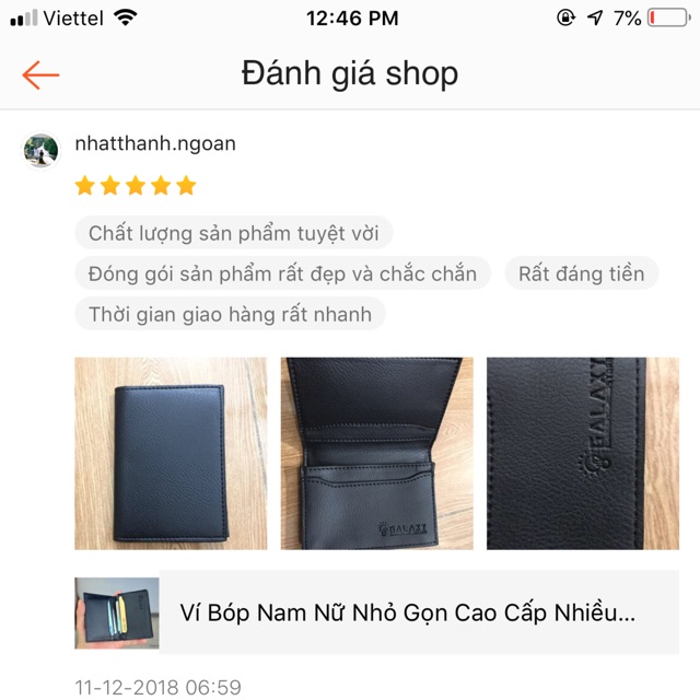 [Nhập GALA10 giảm 10%] Ví Bóp Nam Nữ Nhỏ Thời Trang Gọn Cao Cấp Nhiều Ngăn Để Thẻ CMND Galaxy Store GVMB03 GVMB04