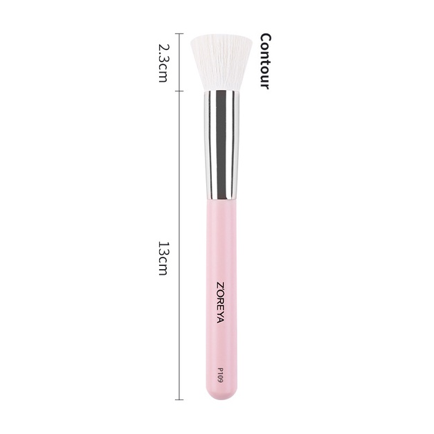 Cọ lẻ trang điểm Zoreya ZM2502S tách set bộ 15 cây hồng