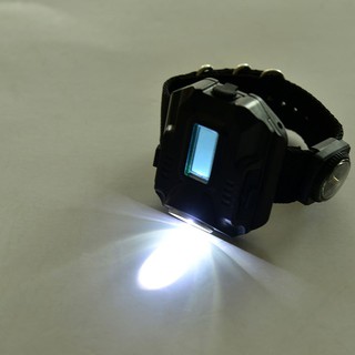 The backpack has a built-in flashlight and rechargeable compass, which is convenient