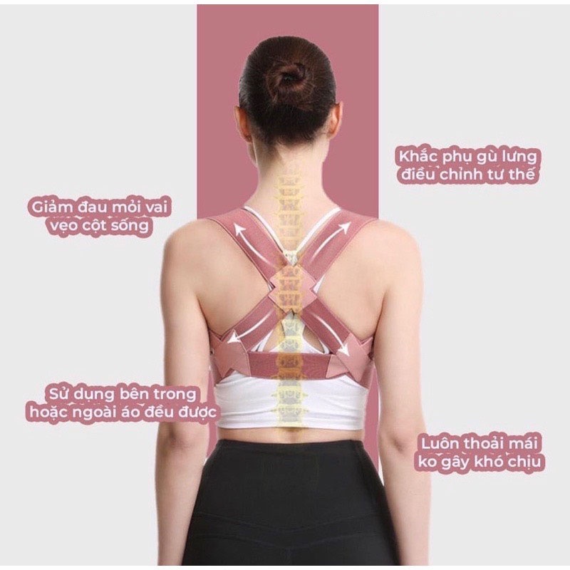 Đai Chống Gù Lưng Hỗ Trợ Chỉnh Hình Phù Hợp Dân Văn Phòng Titan.st