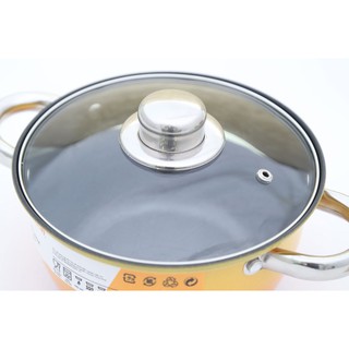 Bộ nồi chảo Goldsun (Chảo không dùng được bếp từ)