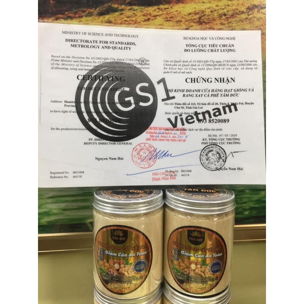 Ngũ Cốc Tâm Đức 26 Loại Hạt túi 500g- Gồm 4 Loại : Đặc Biệt;Tăng Cân;Giảm Cân;