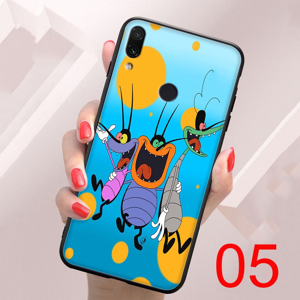 Ốp Lưng Mềm Màu Đen In Hình Gián Dùng Cho Xiaomi Redmi Note 10 K40 8a 9a 9c Poco X2 Pro Max