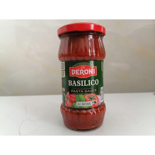 [Basilico] Xốt cà chua [Bulgaria] DERONI Basilico Pasta Sauce 310g (bq)