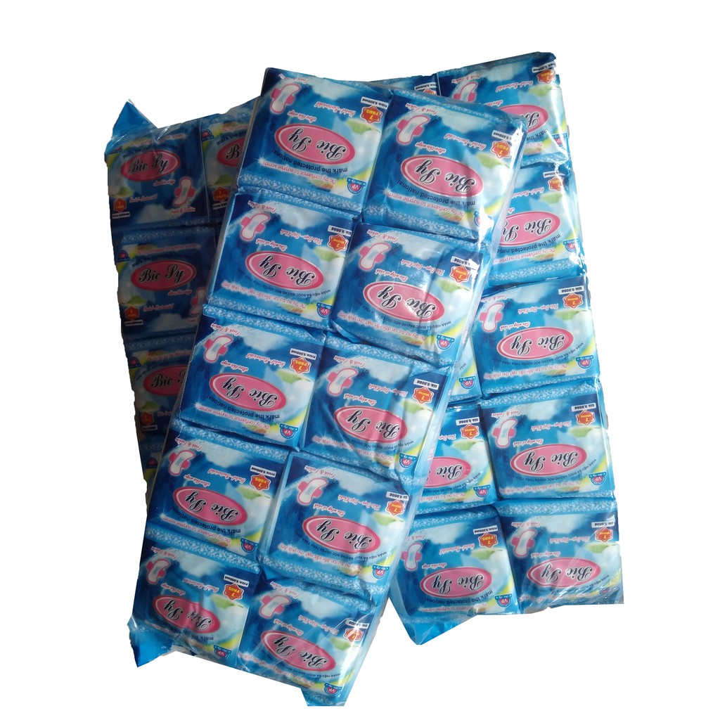 ComBo 10 Gói băng vệ sinh Bic LY Mỏng Cánh Siêu Thấm Hút