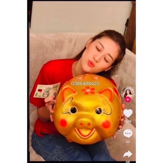 Heo đất handmade tròn to