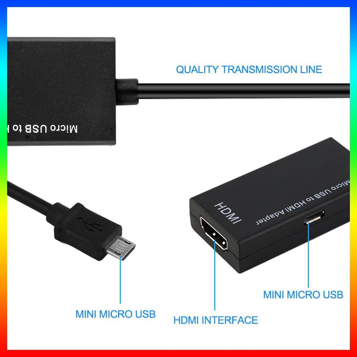 Cáp Chuyển Đổi Mini Micro Usb Sang Hdmi Chuyên Dụng