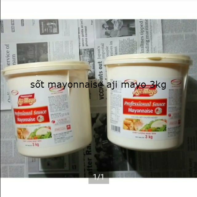 sốt mayonnaise aji mayo 3kg