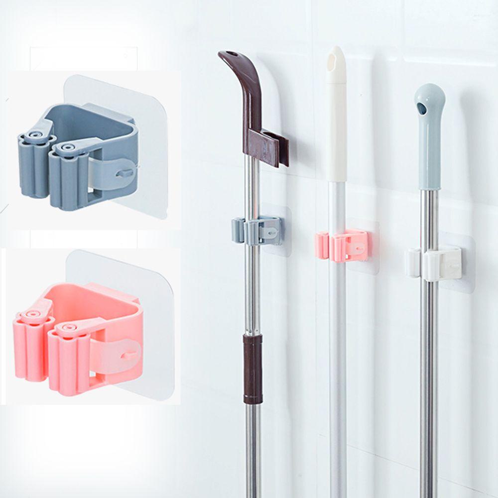 Giá Đỡ Cây Lau Nhà Gắn Tường Không Cần Đục Lỗ Tiện Dụng