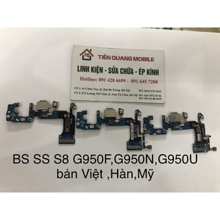 Bo sạc samsung s8 g950f việt,g950n hàn,g950u mỹ