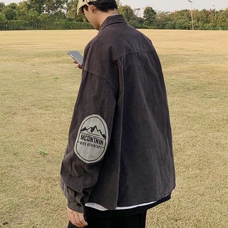 Áo khoác jean nam form rộng unisex, Áo khoác sơ mi nam oversize màu đen bộ sưu tập đi chơi đi học ulzzang hàn quốc