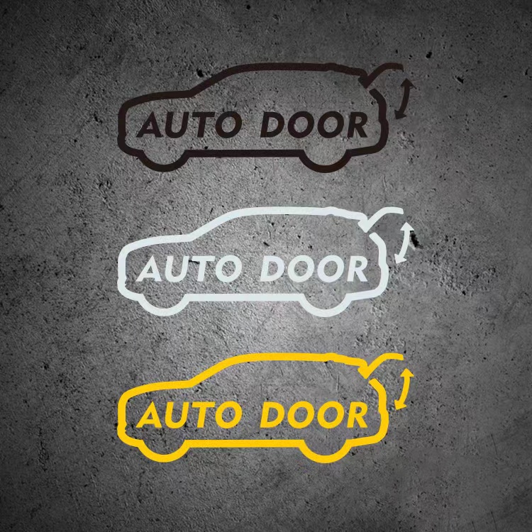 Sticker Dán Nâng Cửa Xe Hơi / Cửa Đuôi Xe Tự Động P-A557