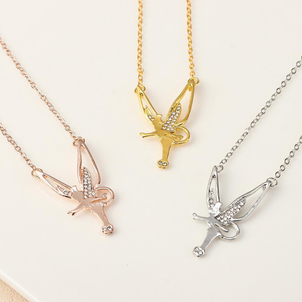 Vòng cổ Mặt Hình Cánh Thiên Thần Sang Trọng OSIER1|Vòng cổ Mặt Tiên Nữ