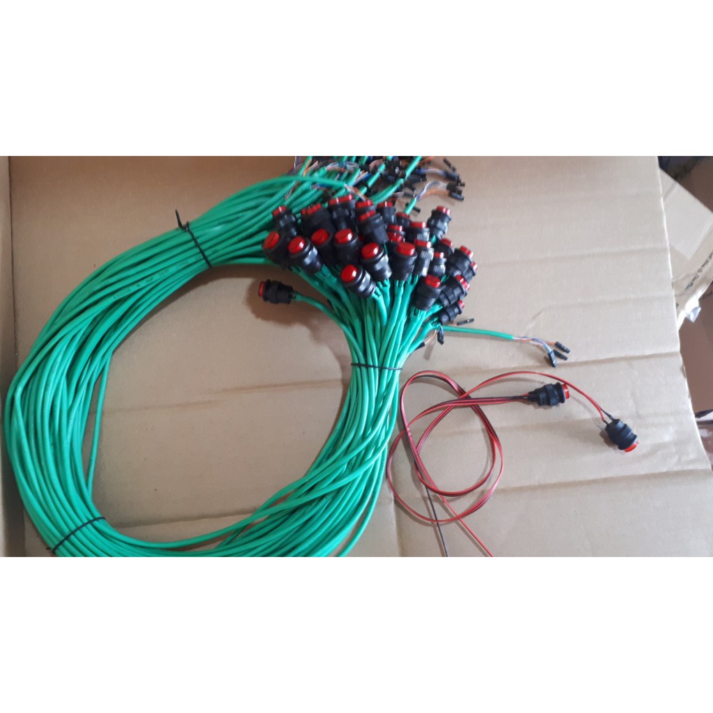 NÚT NGUỒN , NÚT NGUỒN POWER LED DÀI 80CM