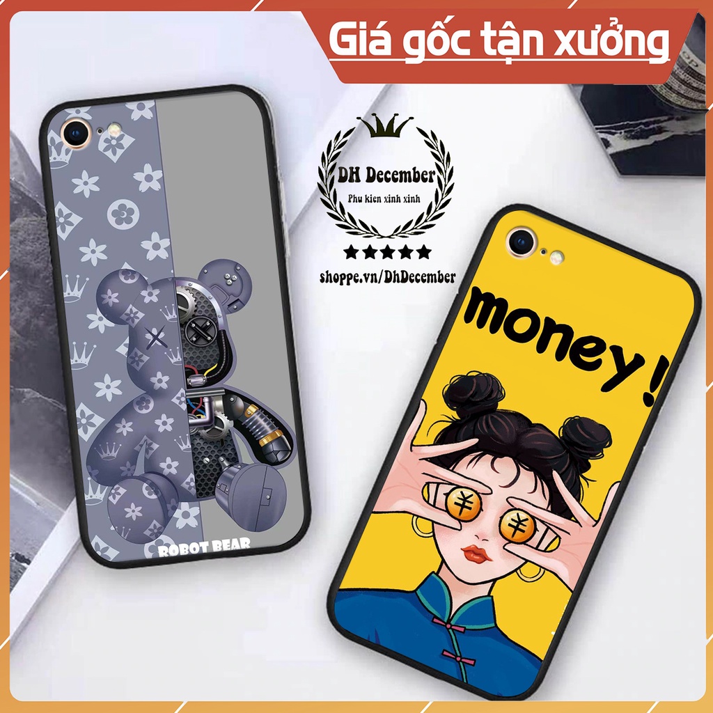 Ốp lưng IPHONE 5/5S / 6/6S / 6 PLUS in hình 3D lucky, gấu Brick xinh xắn - KHÔNG NÊN BỎ LỠ