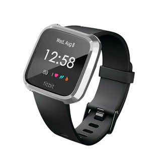 Replacement For Fitbit Versa Lite Watch TPU Full Screen Protector Protect Frame Case Cover