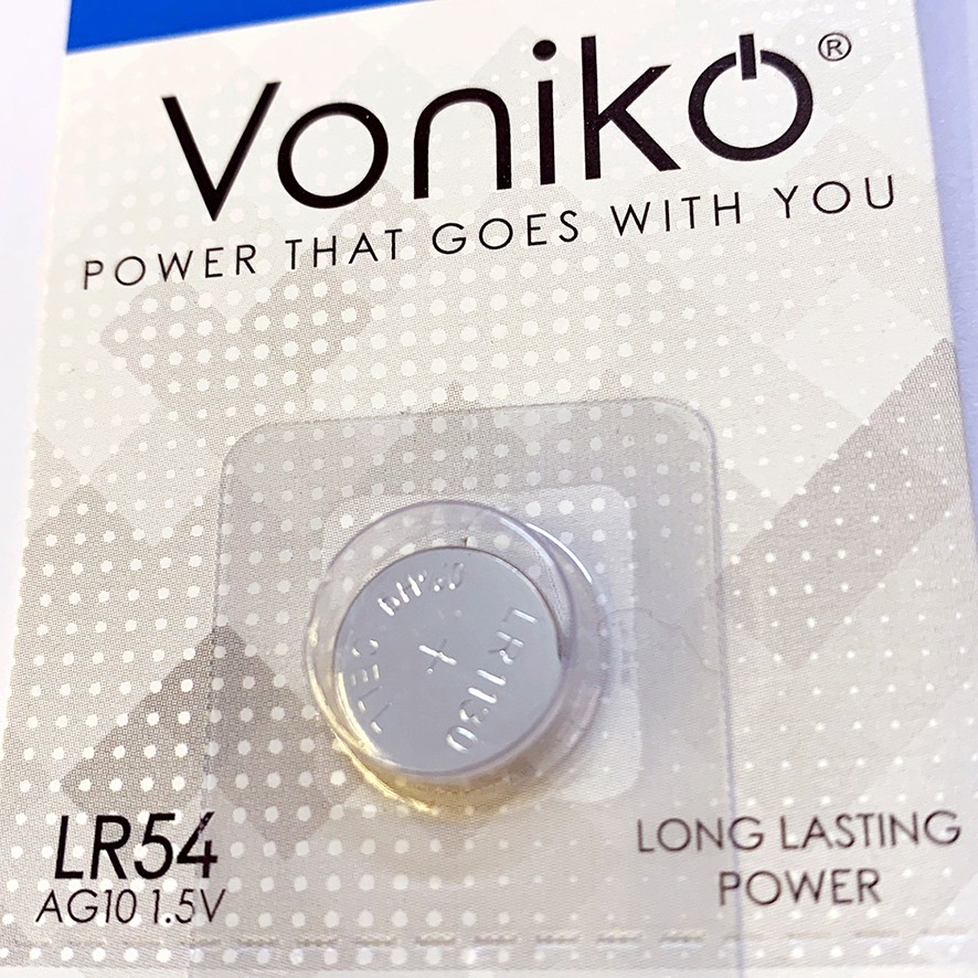Pin VONIKO USA Alkaline LR54/AG10 1.5v vỉ 5 viên