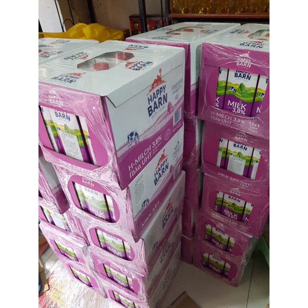 Sữa tươi Happy Barn 3,8% date mới