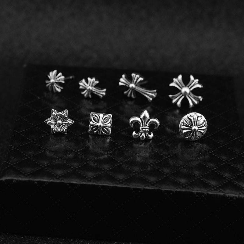 [FREE SHIP TOÀN QUỐC] 1 CHIẾC KHUYÊN TAI HÌNH CHROMEHEARTS CÁ TÍNH - KHUYÊN UNISEX