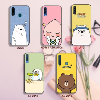 ốp sam sung in hình GẤU BROWN cho máy SS A20S-A30S-A50S-A70-A7 2018-A9 2018