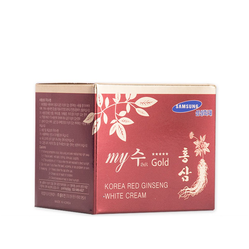 Kem dưỡng hồng sâm My Gold Korea Red Ginseng White Cream 50ml chính hãng