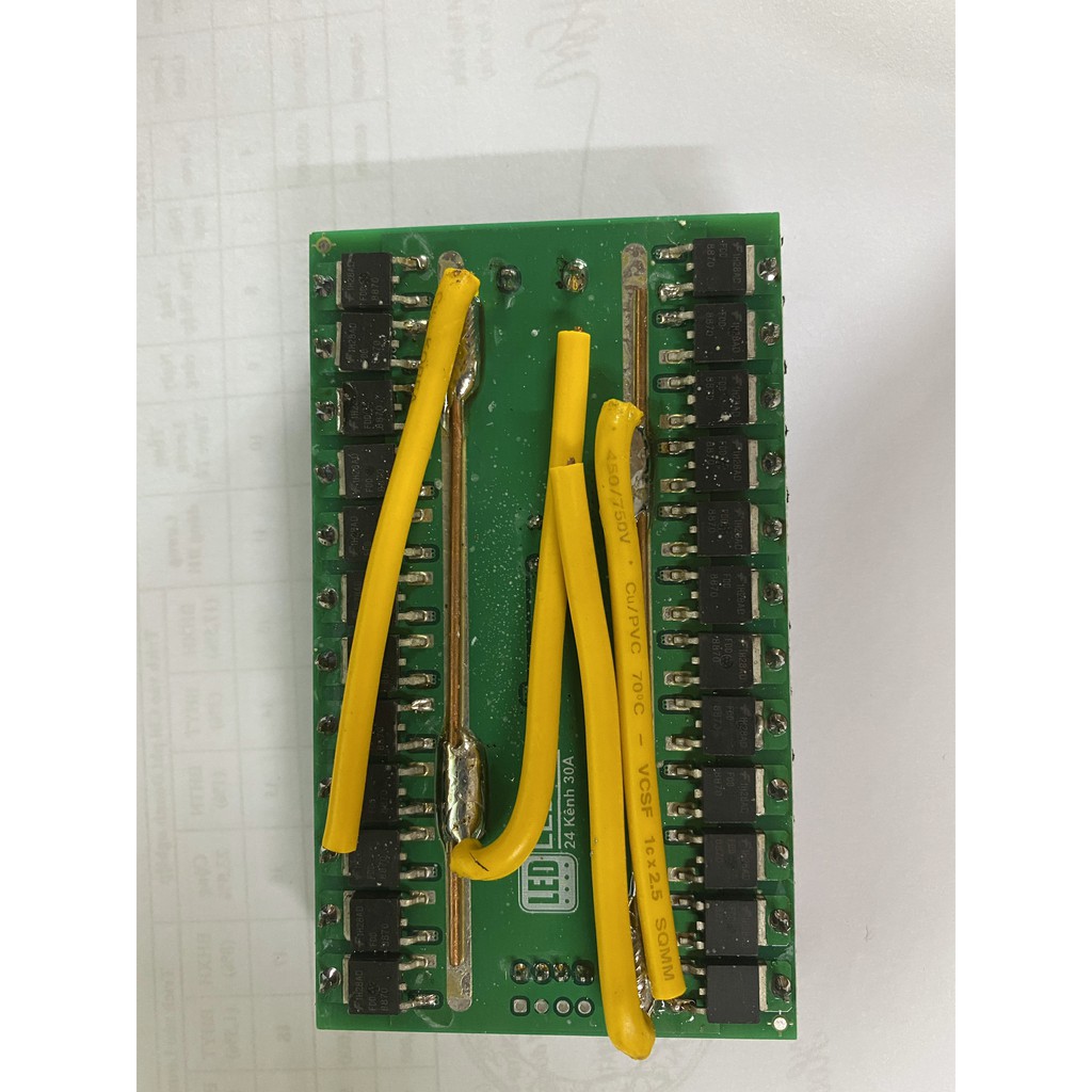 Mạch điều khiển led vẫy 4U công suất 24 kênh 30A, 24 Kênh 6A