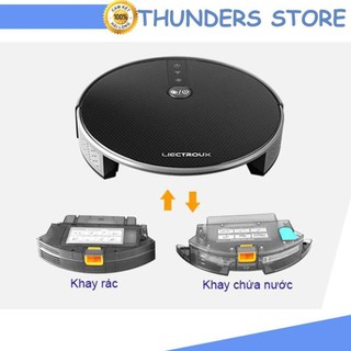 [CHẤT LƯỢNG] Robot hút bụi thông minh tự động Liectroux C30B có chổi quét – Điều khiển bằng cảm biến remote