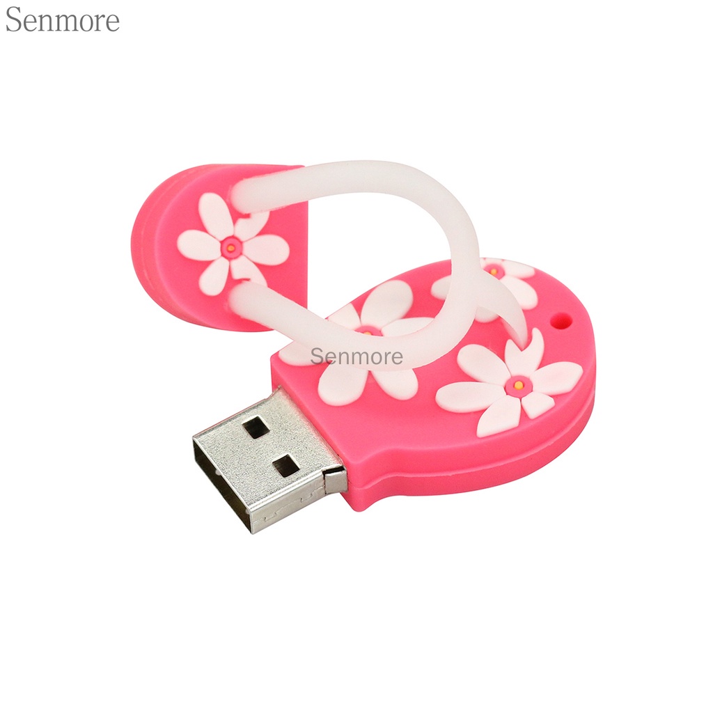 Usb 2.0 Bộ Nhớ 1Gb 16GB 32GB 64GB 128GB Hình Chiếc Dép Hoạt Hình