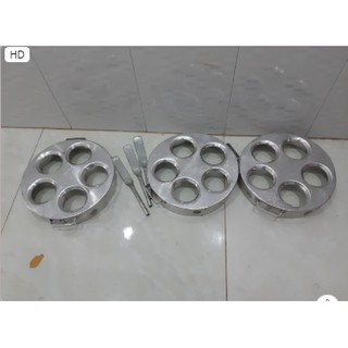Khuôn bánh căn đất nung (sử dụng bếp gas, bao bể vỡ) - 5 chén