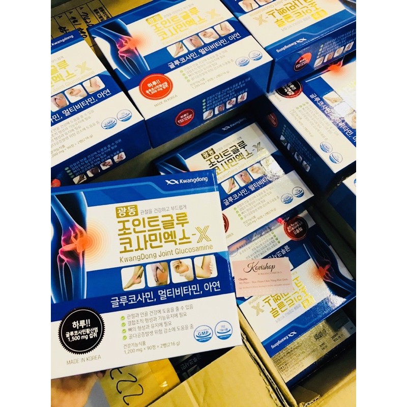 [HÀNG MỚI VỀ] Viên Uống Bổ Khớp Glucosamin KWANGDONG Hàn Quốc, Hộp 90V *1350mg | BigBuy360 - bigbuy360.vn