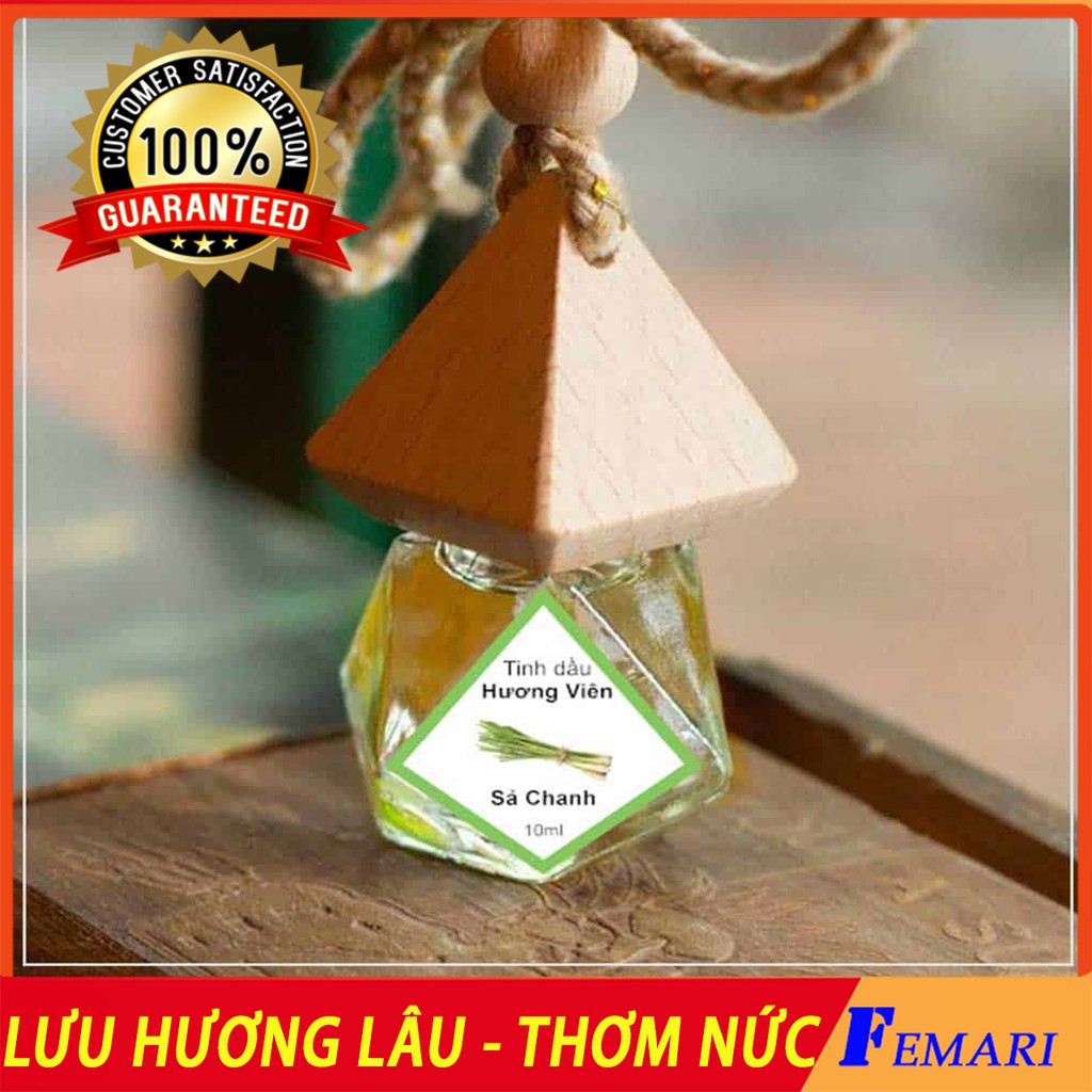 [ Hương Quế ] Lọ tinh dầu nước hoa ô tô - Nước hoa treo xe ô tô - Tinh dầu thơm treo xe hơi - Tỏa hương thơm mát FEMARI