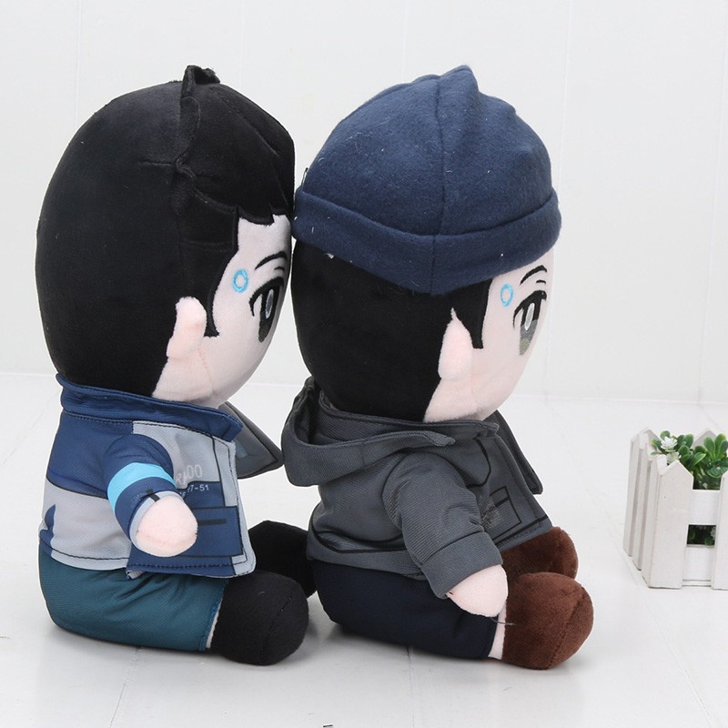 Đồ chơi nhồi bông hình nhân vật Human connor rk800 trong game Detroit