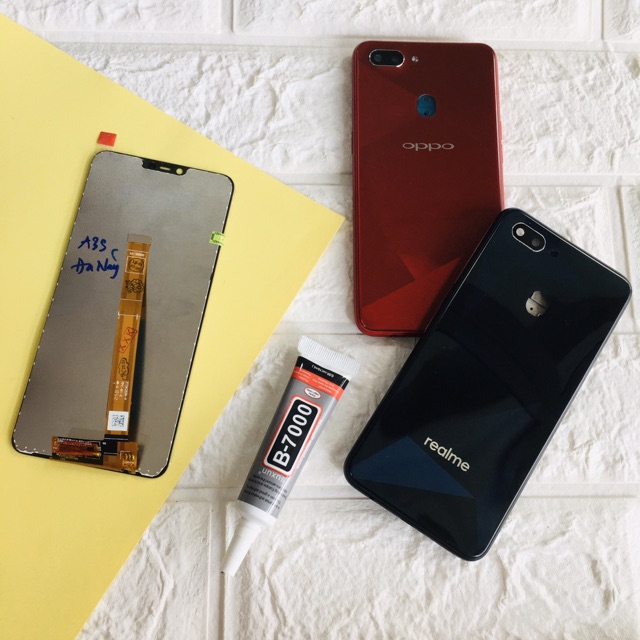 Combo Bộ Vỏ Sườn + Màn Hình Oppo Realme 2 Zin Hàng Cao Cấp (Tặng tuýp keo)