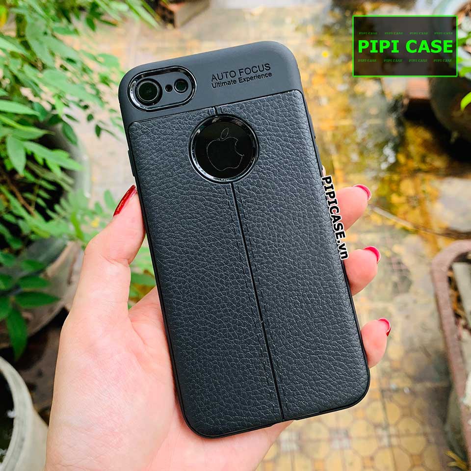 Ốp Lưng Dẻo Đen Chống sốc Autofocus iPhone 7/8